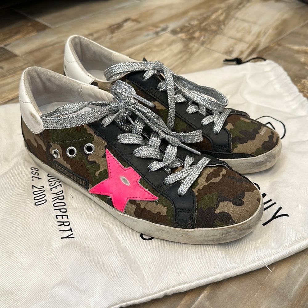 Camo Golden Goose Authentic